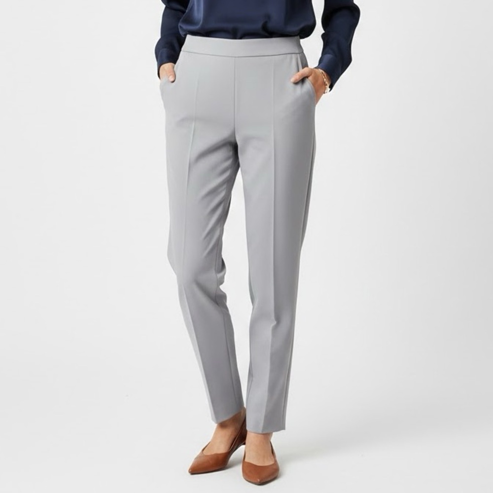 Banana Republic Women's Gray Stretch Tailored Pants Trousers • Size SP